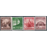  1938. Германия. Рейх. 665-668. Спортивный праздник в Бреслау. 4 марки, фото 1 