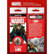  25 рублей &laquo;Marvel &mdash; Локи&raquo; в буклете, фото 1 