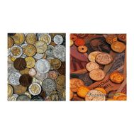  Альбом для монет «Коллекция монет» на кольцах Оптима 225х265мм, фото 1 