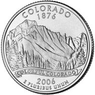  25 центов 2006 «Колорадо» (штаты США), фото 1 