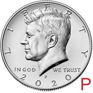  50 центов 2020 «Джон Кеннеди» США P, фото 1 