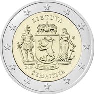  2 евро 2019 &laquo;Жемайтия. Этнографические регионы&raquo; Литва, фото 1 