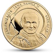  2 злотых 2014 «Канонизация Иоанна Павла II» Польша, фото 1 