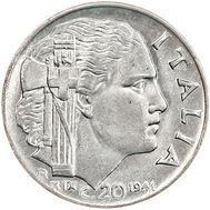  20 чентезимо 1941 Италия, фото 1 
