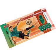  100 риалов &laquo;Чемпионат мира по футболу FIFA 2022&raquo; Катар, фото 1 