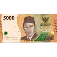  5000 рупий 2022 Индонезия Пресс, фото 1 