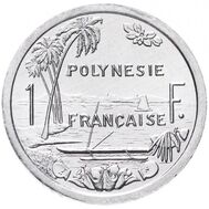  1 франк 2003 Французская Полинезия, фото 1 