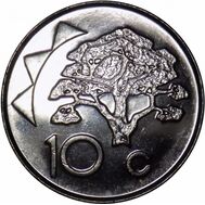  10 центов 2009-2012 Намибия, фото 1 