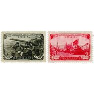  1948. СССР. 1224-1225. День танкистов. 2 марки, фото 1 