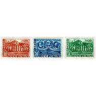  1949. СССР. 1288-1290. 150 лет Военно-медицинской академии. Санкт-Петербург. 3 марки, фото 1 