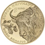  5 евро 2024 «Зубр» Словакия, фото 1 