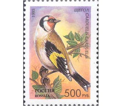  5 почтовых марок «Певчие птицы России» 1995, фото 4 