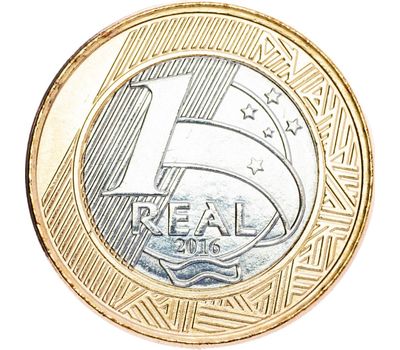  Монета 1 реал 2016 «Олимпиада в Рио-де-Жанейро. Том» Бразилия, фото 2 