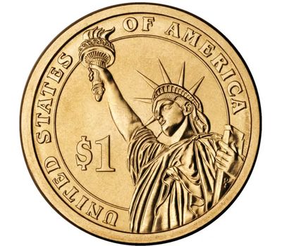  Монета 1 доллар 2013 «25-й президент Уильям Мак-Кинли» США (случайный монетный двор), фото 2 