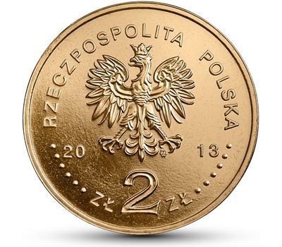  Монета 2 злотых 2013 «200-летие со дня рождения Ипполита Цегельского» Польша, фото 2 