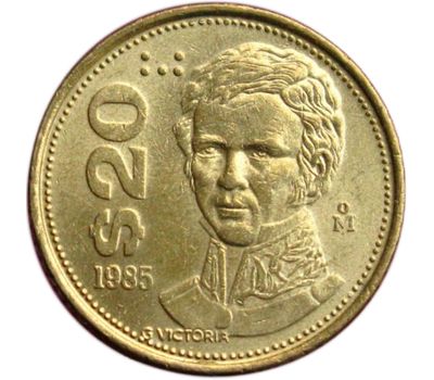  Монета 20 песо 1985 Мексика, фото 1 