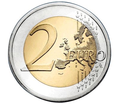  Монета 2 евро 2021 «Председательство в Совете ЕС» Португалия, фото 2 