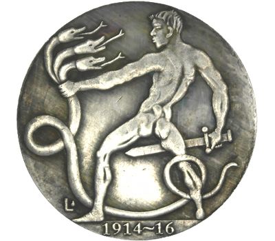  Медаль «1 мировая война 1914-1916» Германия (копия), фото 2 
