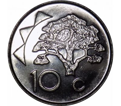  Монета 10 центов 2009-2012 Намибия, фото 1 