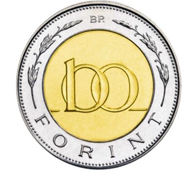  Монета 100 форинтов 2025 «Ласло Надь. 100 лет» Венгрия, фото 2 