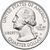  Монета 25 центов 2019 «Мемориальный парк» (47-й нац. парк США) D, фото 2 