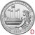  Монета 25 центов 2019 «Мемориальный парк» (47-й нац. парк США) D, фото 1 