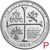  Монета 25 центов 2019 «Национальный исторический парк миссий Сан-Антонио» (49-й нац. парк США) P, фото 1 