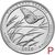  Монета 25 центов 2020 «Национальный заповедник Толлграсс-Прери» (55-й нац. парк США) P, фото 1 