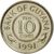  Монета 10 центов 1991 Гайана, фото 2 